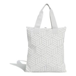 Adidas x Issey Miyake 3D SHOPPER BAG Shoulder Bag DY2969 White with zip NWT
